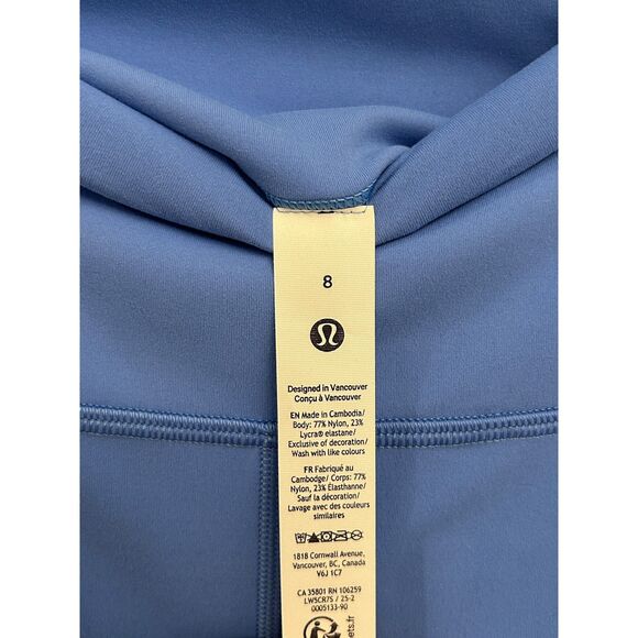 Lululemon Wunder Train High-Rise Tight 25"Pool Size 8 NWT Authentic - Picture 6 of 7